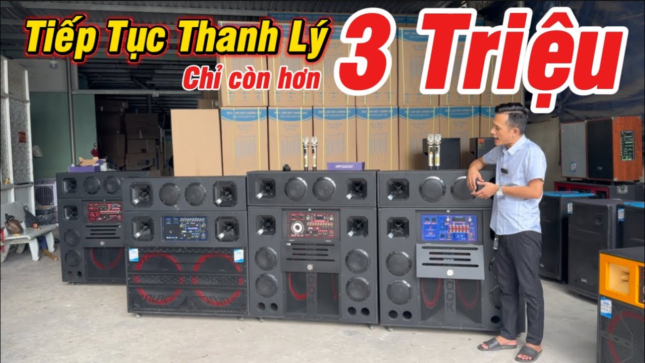 Tiếp Tục Thanh Lý. Loa 2 Bass 40 + 2 Bass 50 Giá Chỉ Hơn 3 Triệu. Ở Đâu Bán Rẻ Hơn Hoàn Tiền #loa