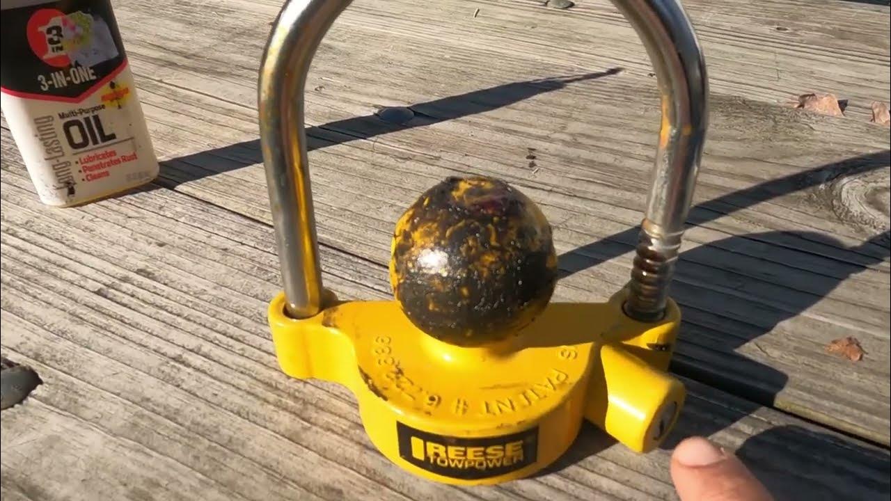 REESE Towpower 72783 Coupler Lock, Adjustable Storage Security Review