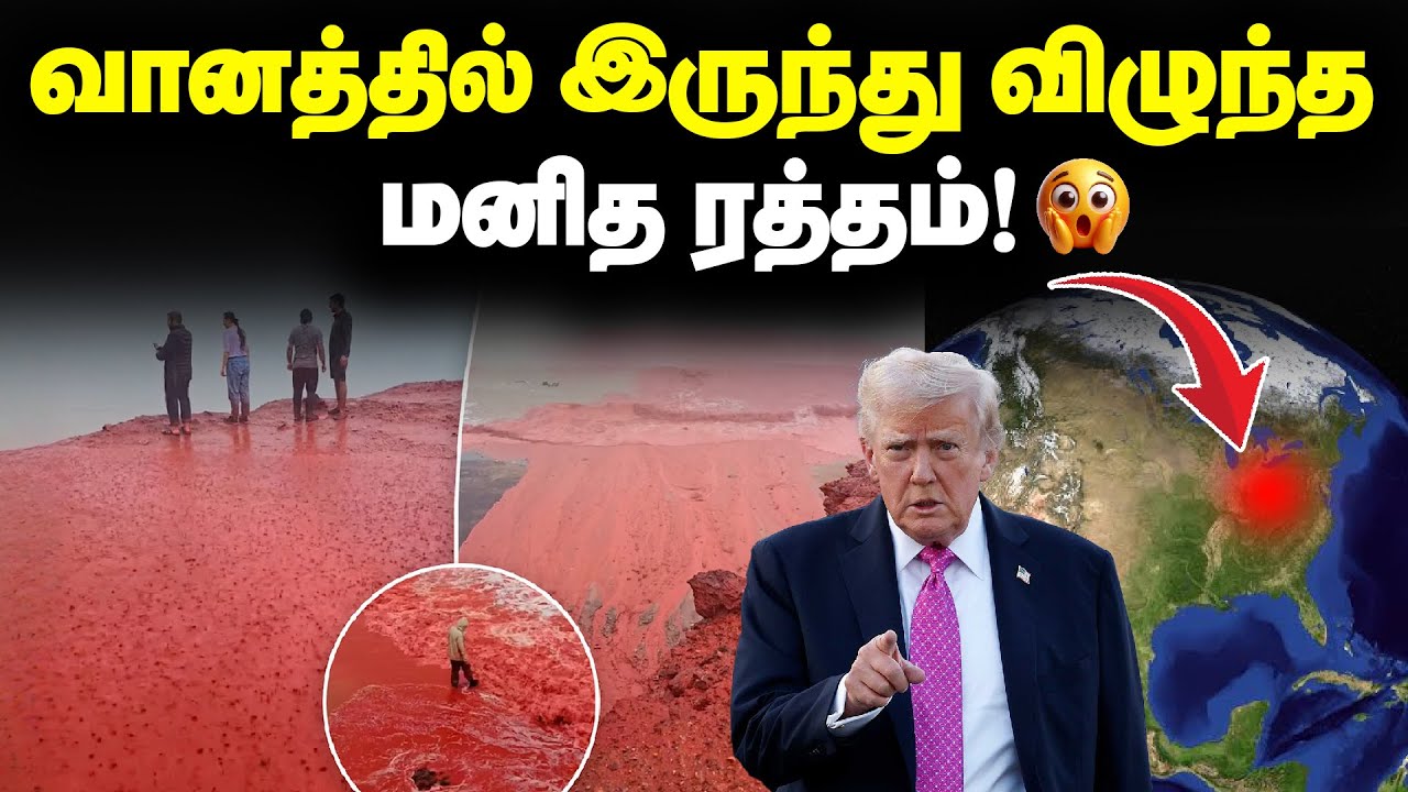 அமெரிக்காவில்  பெய்த ரத்த மழை ! 😱 | Oakville Jelly Rain Mystery Explained in Tamil