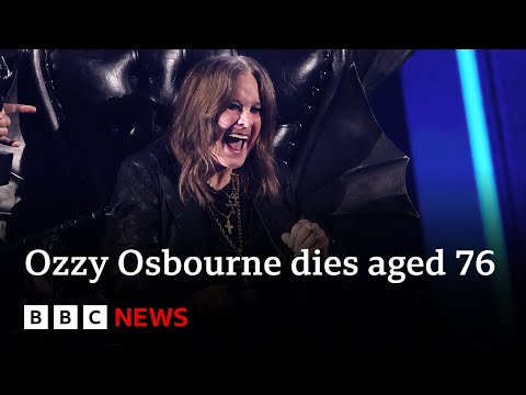 Ozzy Osbourne Dies Aged 76 Bbc News Ozzy Osbourne Dies Aged 76 Bbc News