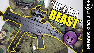 This Airsoft Gun is a Beast! 😈 Umarex HK UMP45 Elite | SaltyOldGamer Airsoft Review screenshot 2