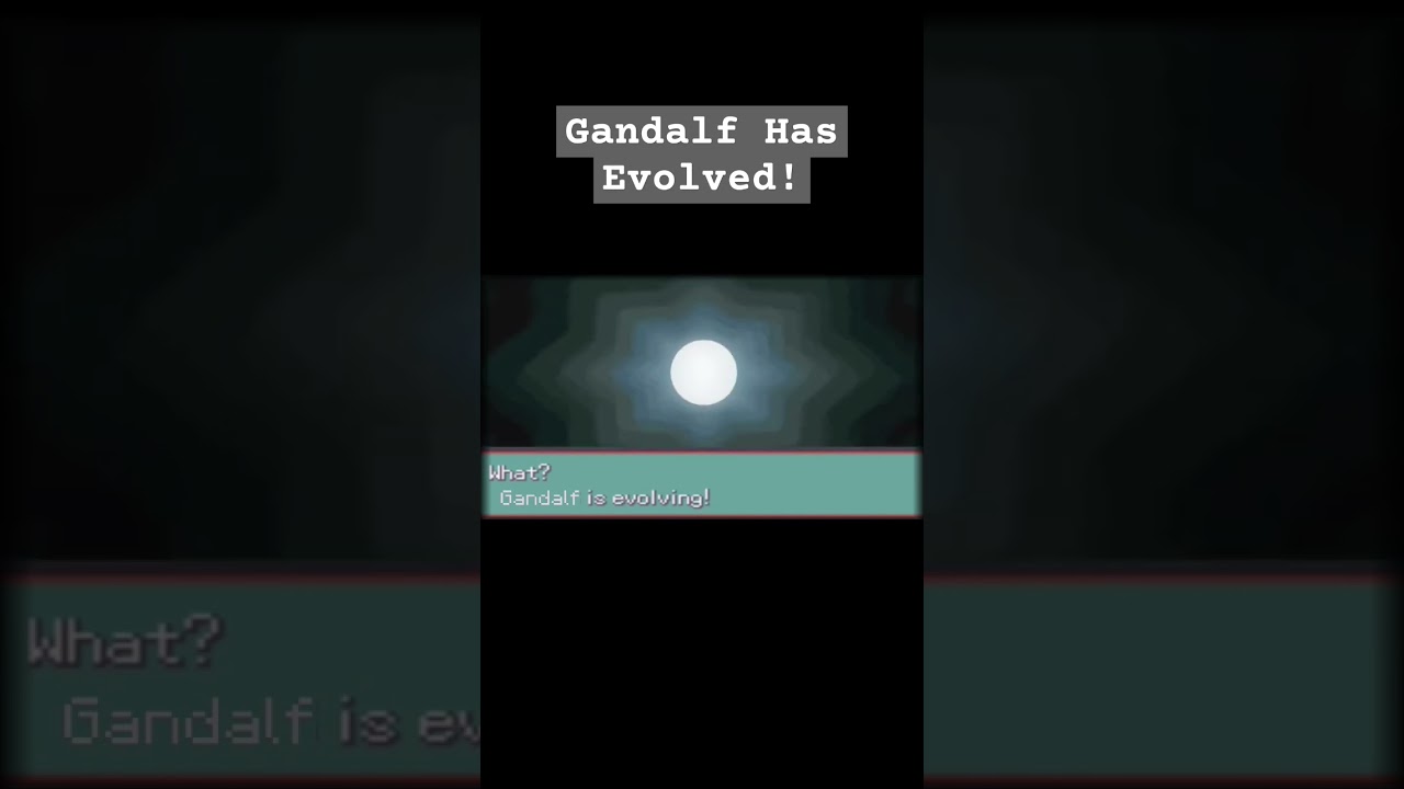 Gandalf has evolved! #lordoftherings #Gandalf #StarWars #Pokemon #podcast