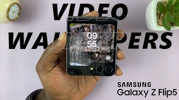 How To Use Any Video as Cover Screen Wallpaper On Samsung Galaxy Z Flip 5