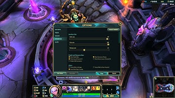 How to change HUD size in league of legends