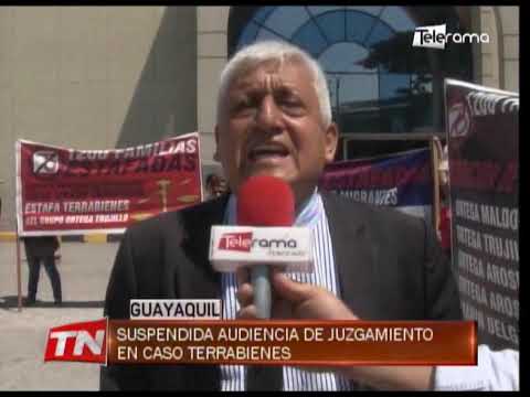 Suspendida audiencia de juzgamiento en caso Terrabienes