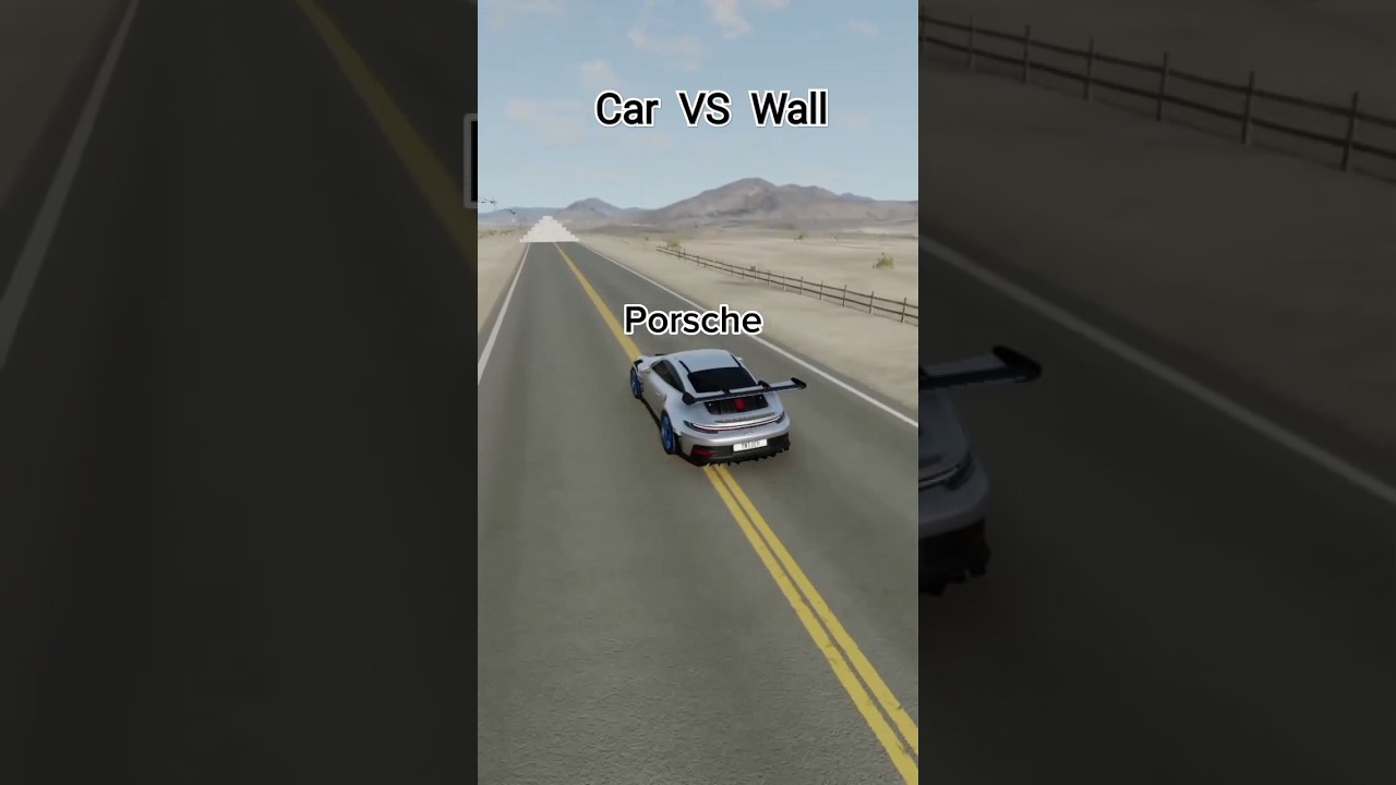 Porsche VS Wall 
