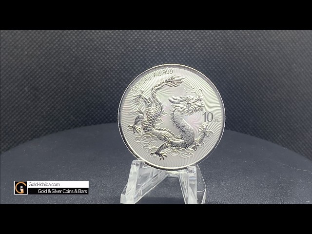 大*生様 中国 銀貨 龍デザイン 約17.49g 2026年 (新品) 中国「ドラゴン・龍」純銀 1オンス 銀貨 - YouTube