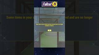 Notice | Info | FO76