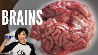 BRAINS TASTE TEST Brains & Eggs Recipe | Day 5 GUTMAS 2017