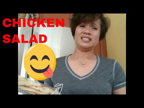 EASY TO MAKE TASTY BALSAMIC CHICKEN SALAD SANDWICH! #filipinablog #