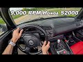 2001 honda s2000  ap1 at 9000rpm is exactly what i needed pov binaural audio