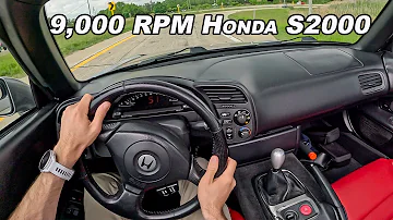 2001 Honda S2000 - AP1 at 9,000RPM is Exactly What I Needed (POV Binaural Audio)