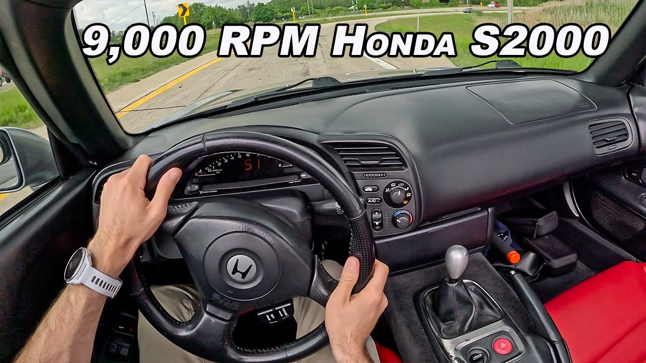 Honda S2000 2001 года — AP1 на 9000 об/мин — это именно то, что мне было нужно (бинауральное ауди...