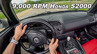 2001 Honda S2000 - AP1 at 9,000RPM is Exactly What I Needed (POV Binaural Audio)