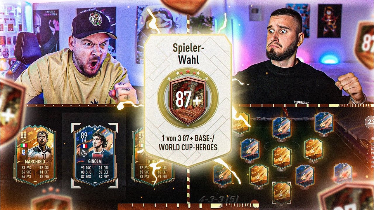 ER MACHT IHN 😱🔥 RANDOM WC HERO PLAYERPICK SQUADBUILDER BATTLE vs @IamTabak    FIFA 23