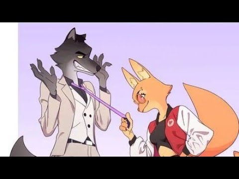 Mr Wolf x Diane foxington 🐺 ♥ 🦊 a wolf and a fox are not so different