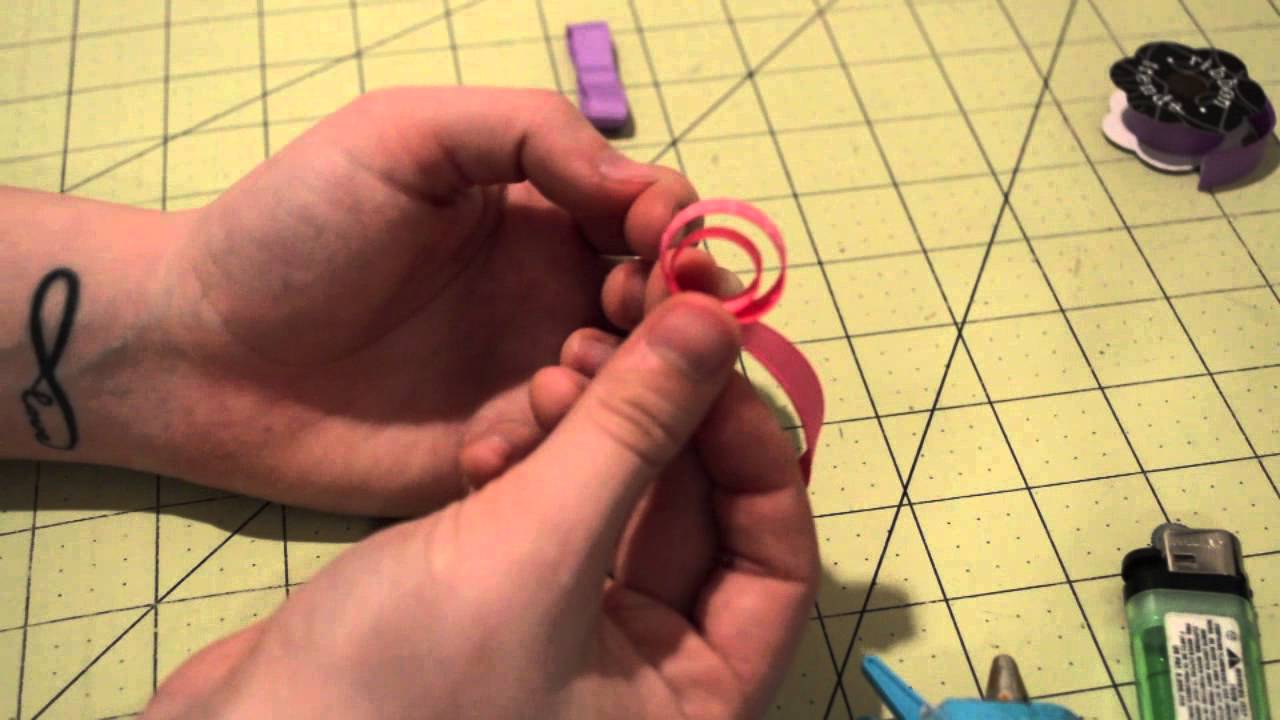 Snail Ribbon Sculpture Hair Clip Tutorial YouTube