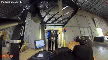 Fox Robotics Automatic Trailer Unloader – Full Run