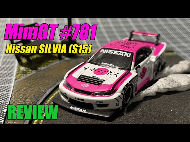 ミニカー Nissan LB-Super Silhouette S15 Silvia Nissan LB-Super Silhouette S15 SILVIA LB KUMA | Mini GT