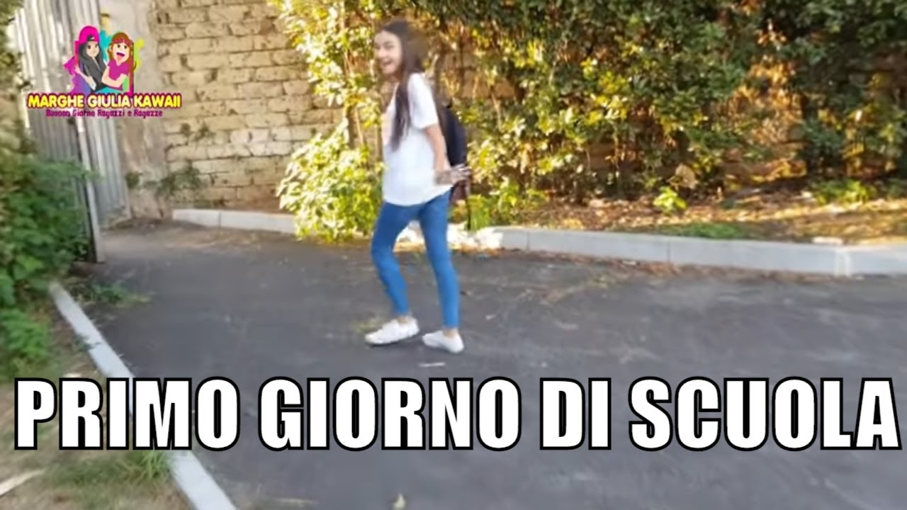 PRIMO GIORNO DI SCUOLA TERZA MEDIA - VLOG BACK TO SCHOOL 2019 ( MARGHE )