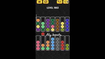 ball sort puzzle level 1953