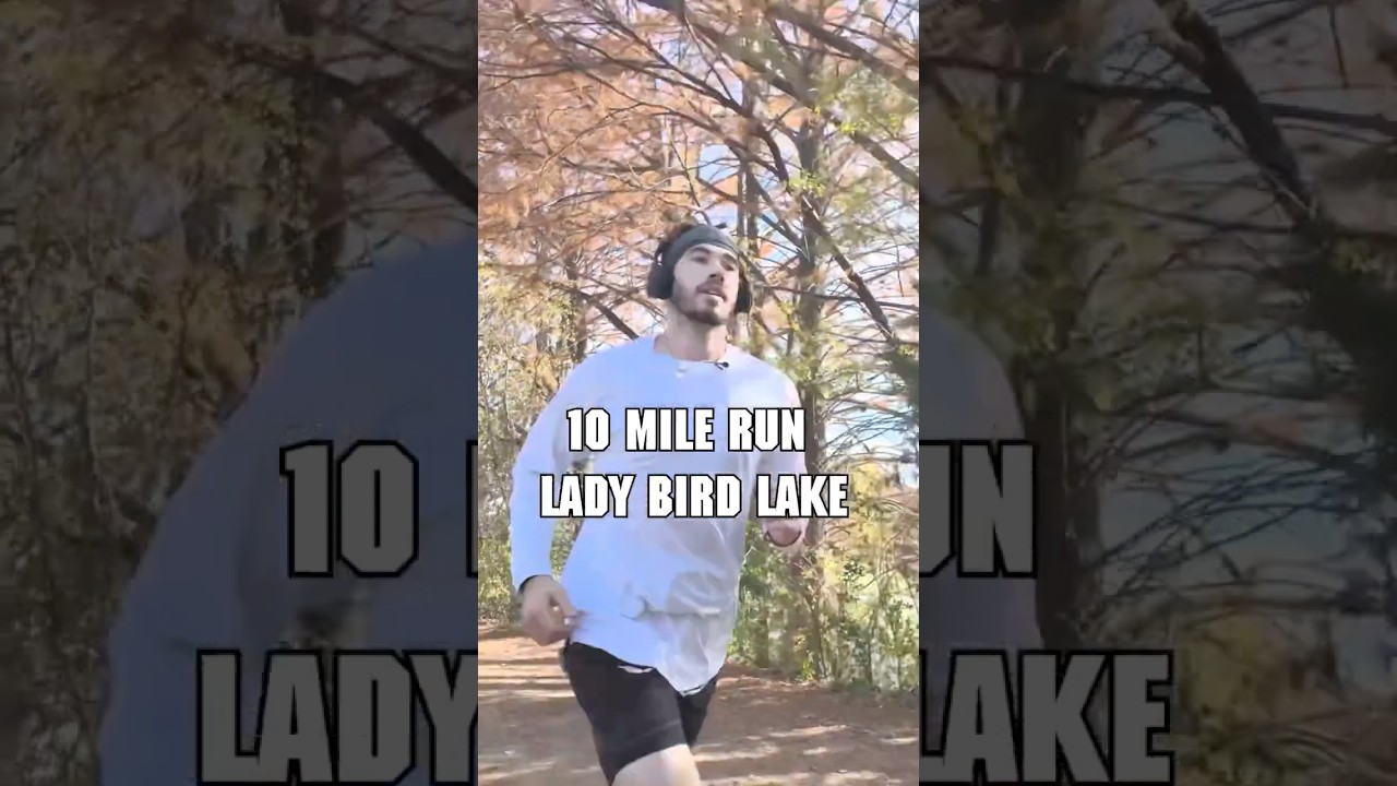 10 mile loop around Lady Bird Lake! 