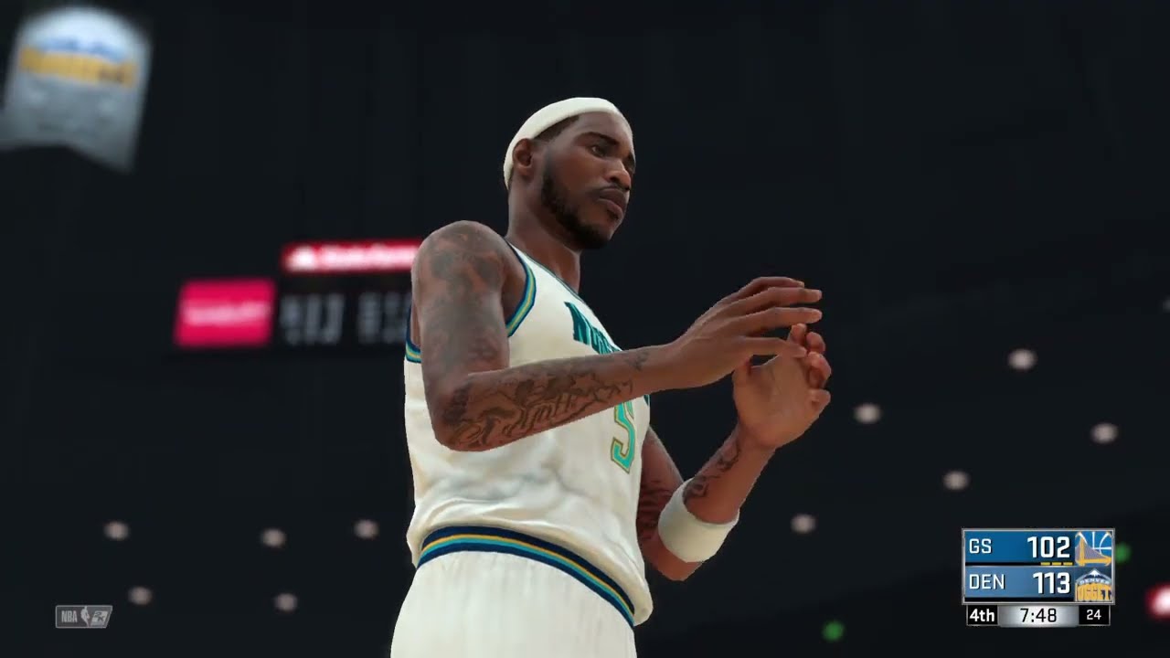 Nuggets vs Warriors 4Q