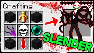 Minecraft - How to Spawn SLENDERMAN in a Crafting Table! screenshot 4