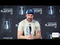 "I'm Feeling Good" | Sam Carrick After Returning To Practice After Injury | Buffalo Sabres Playoffs