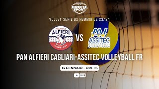 Volley B2F - Alfieri Cagliari-Assitec Volleyball FR (3-1)