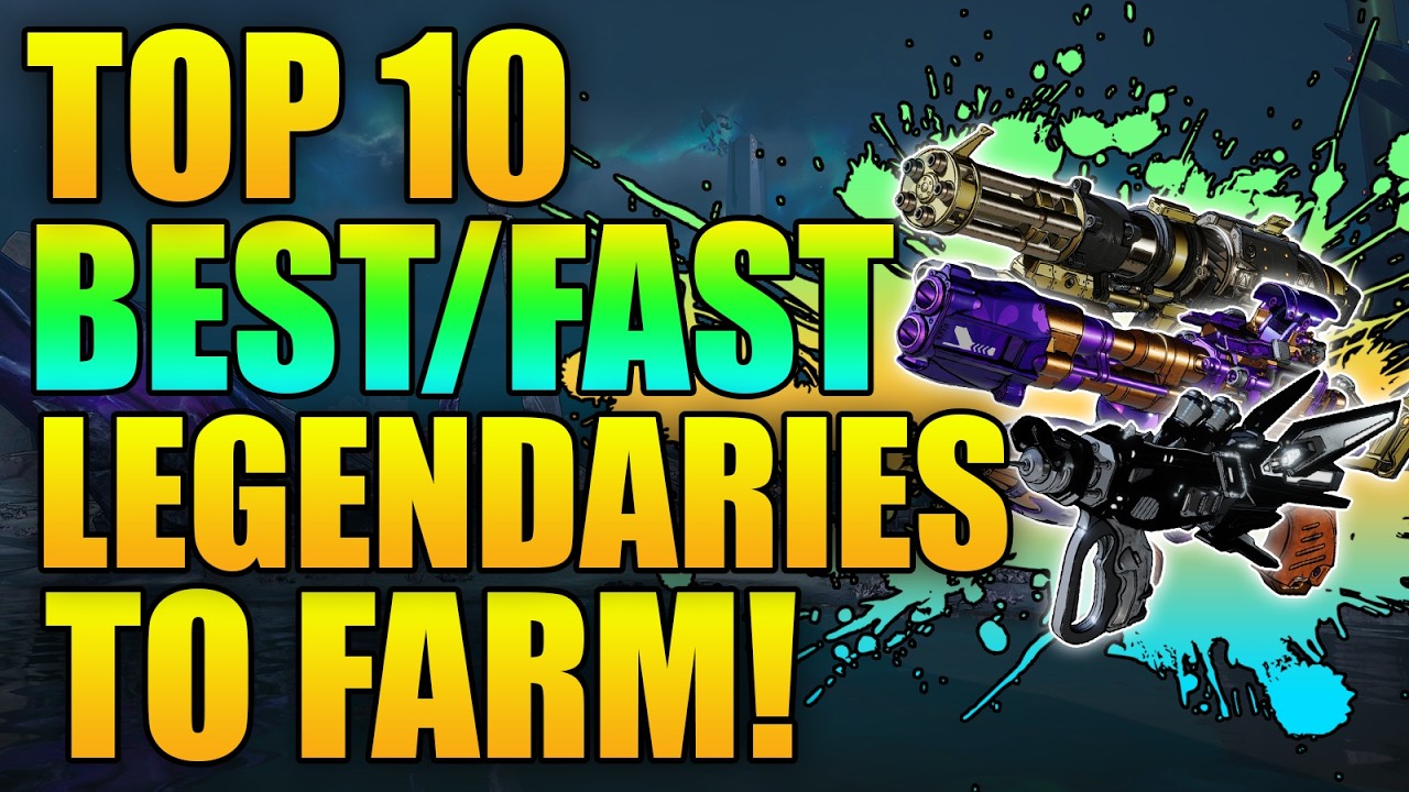 Borderlands 4 | Top 10 Legendaries You Can Farm Quickly - Best Guns That Drop Often!