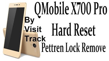 Qmobile X700 Pro Pattern Unlock