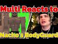 Multi Reacts to Nacho Having a Body Guard "CupCake" on QSMP 2 Minecraft