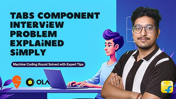 Tabs Component Machine Coding Round | UI Interview Problem Solved Step-by-Step | Flipkart, Razorpay