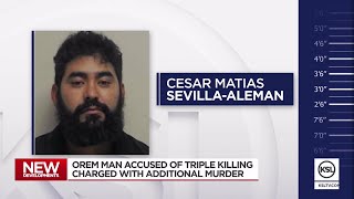 Orem man accused of triple killing faces new murder charge after body found