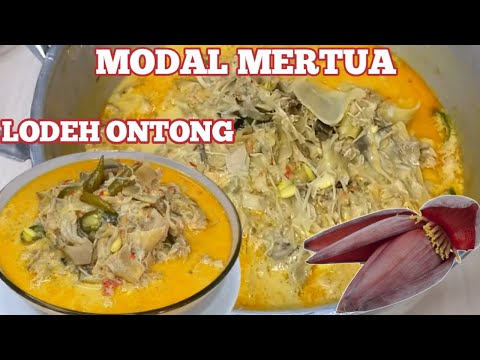 Gambar Sayur Lodeh Jantung Pisang