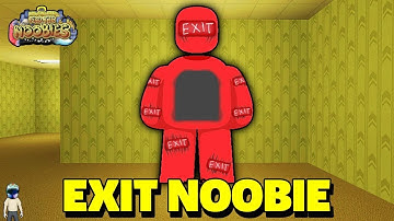 [ BACKROOMS⚠️] How to get The Exit Noobie |  FIND THE NOOBIE #noobie  #roblox #backrooms