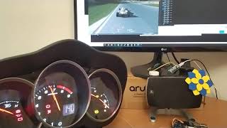 LFS Raspberry Pi CAN Mazda Rx-8 Instrument cluster