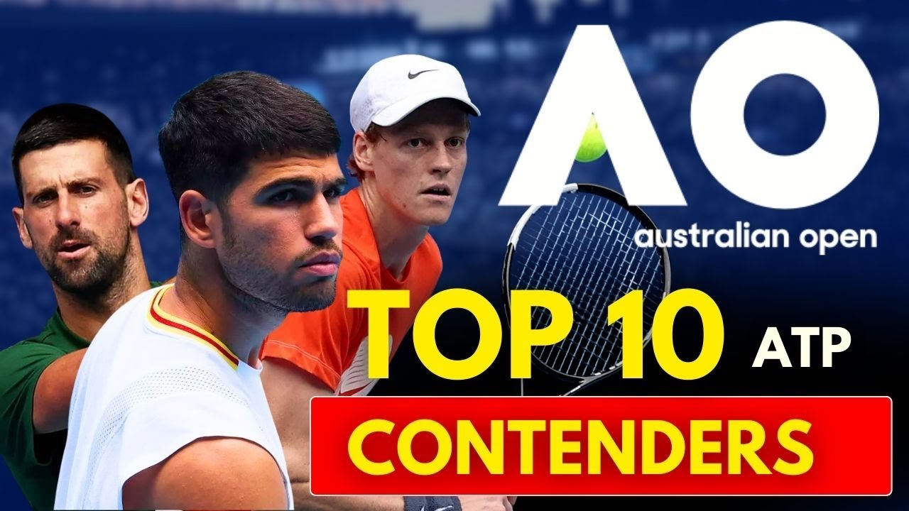 ATP Australian Open 2026 Predictions | Ranking the Top 10 Contenders