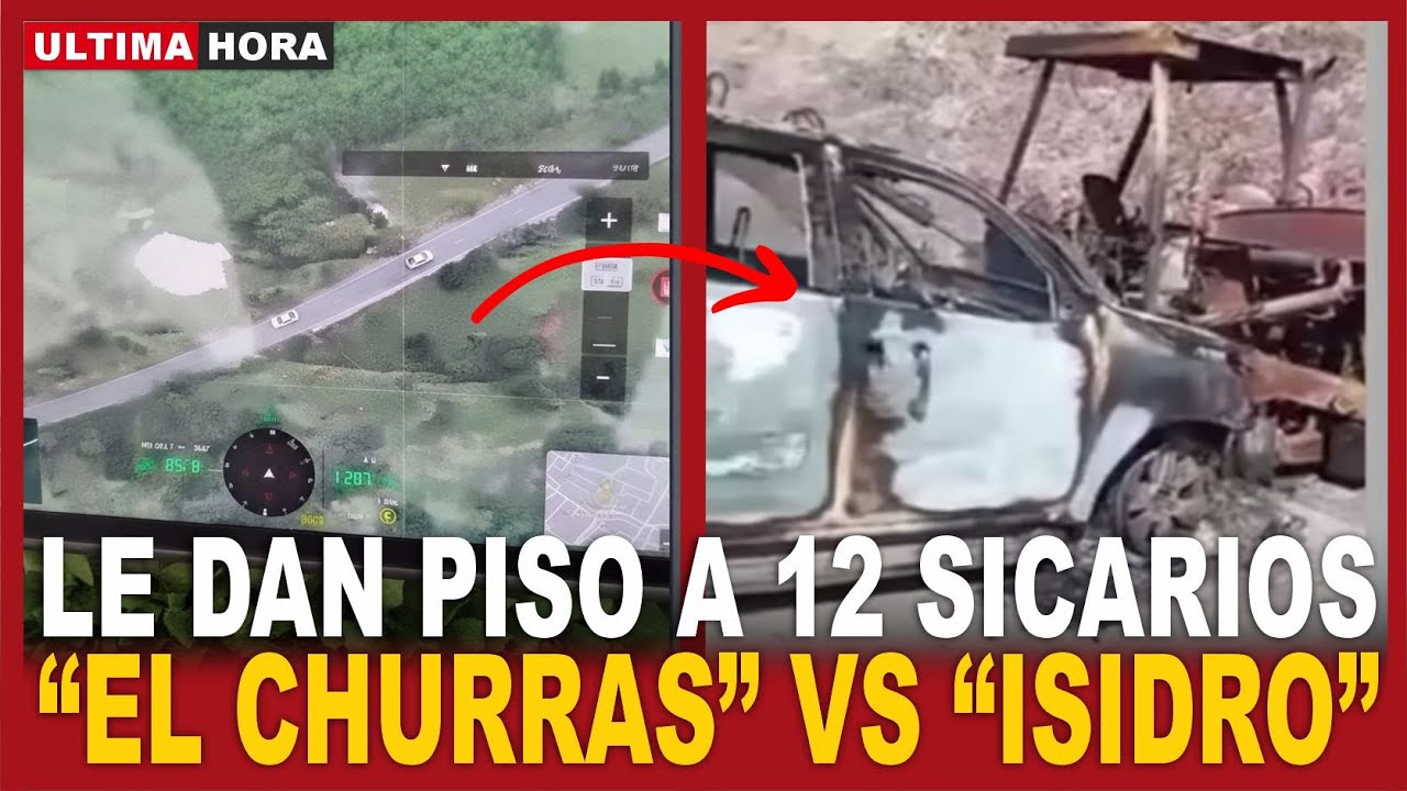 GENTE del "GUANO" MASACRA: "CHURRAS" ejecuta a 12 sicarios de "ISIDRO”