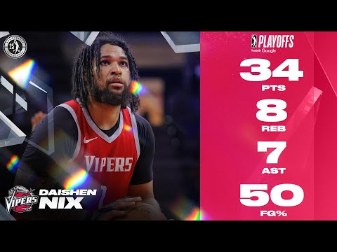 Daishen Nix was COOKIN' 👨‍🍳 Nix Finished With a Team-High 34 PTS, 8 REB, and 7 AST vs. Spurs 🔥