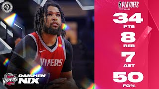 Daishen Nix was COOKIN 👨‍🍳 Nix Finished With a Team-High 34 PTS, 8 REB, and 7 AST vs. Spurs 🔥