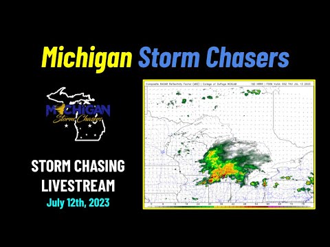 Live Tracking of Severe Storms in South Western Michigan | July 12 ...