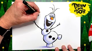 #DrawWithRob 189 Olaf