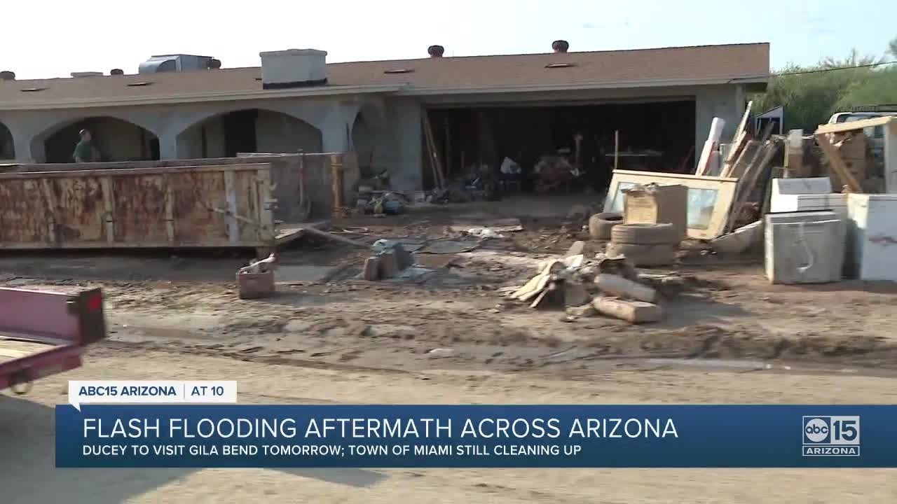 Flash flooding aftermath across Arizona - YouTube