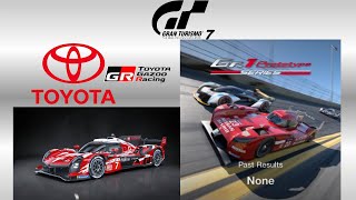 Gran Turismo 7 | Gr.1 Prototype Series (Daytona Road Course) | Toyota GR010 Hybrid | PS5 Re-Attempt