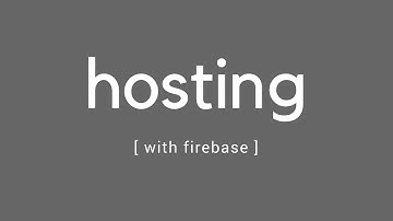 Angular 5 - Host your apps with Firebase