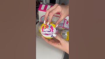 Asmr unboxing series 3 Toy Mini Brands #asmr #asmrunboxing #surprisetoys #toyunboxing #toyminibrands