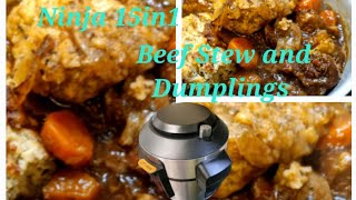 Beef Stew And Dumplings 