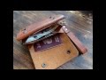 Кошелек из кожи своими руками. Leather wallet